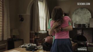 Quick sex with Allison Williams, scene in Girls