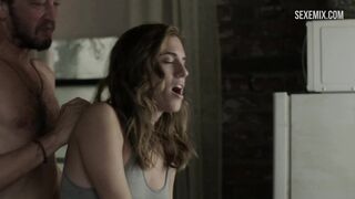 Allison Williams si fa leccare la figa e scopare da dietro, scena in Girls