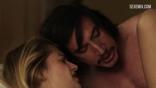 Sesso intenso con Jemima Kirke, scena in Girls