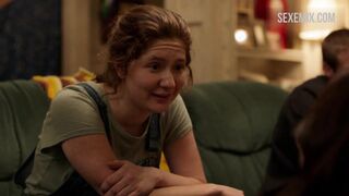 Emma Kenney-Kussszene in Shameless