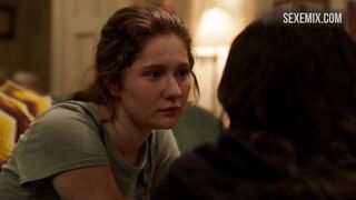 Emma Kenney-Kussszene in Shameless