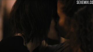 Katherine Moennig and Mercedes Masohn lesbian scene - The L Word: Generation Q