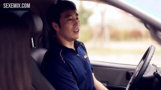 Yoon Seol-hee Blowjob im Auto, Szene in Lies