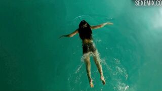 Elnaaz Norouzi Bikini, Swimming in Pool, scene in Sacred Games