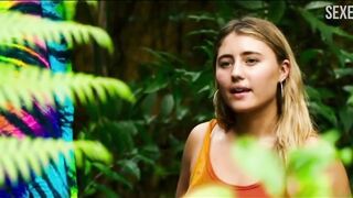 Lia Marie Johnson in sexy Shorts, Szene in Bayou Caviar (2018)