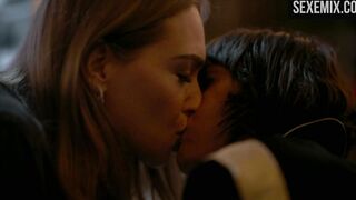 Katherine Moennig and Jamie Clayton kiss scene - The L Word: Generation Q