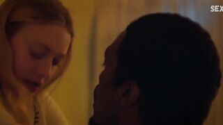 Dakota Fanning sexy, interrassische Szene in Sweetness in the Belly (2019)