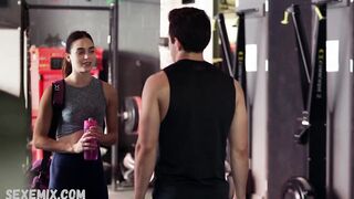 Melissa Barrera sexy, scene in Vida (2019)