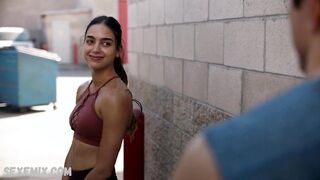 You can see hot sex with Melissa scene in Vida (2019)