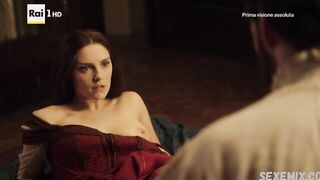 Annabel Scholey fucked in Missionary style, scene in Medici Masters of Florence (2016)