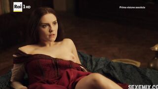 Annabel Scholey fucked in Missionary style, scene in Medici Masters of Florence (2016)