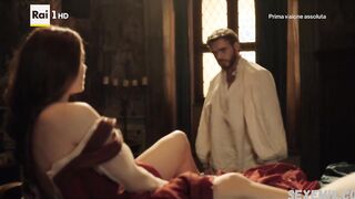 Annabel Scholey fucked in Missionary style, scene in Medici Masters of Florence (2016)