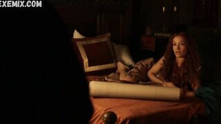 Sarah Felberbaum shows us her sexy ass and boobs, scene in Medici Masters of Florence