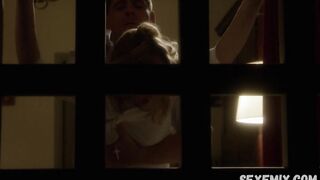 Ludivine Sagnier topless, sexy scene in the Young Pope 2016