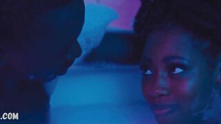 Shakira Ja'nai Paye topless, scene in All Day and a Night (2020)