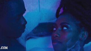 Shakira Ja'nai Paye topless, scene in All Day and a Night (2020)