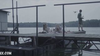 Madison Thompson Bikini, Erotic Scene in Ozark 2018