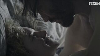 Julia Garner sexy, missionary style scene in Ozark s03e06e08 (2020)