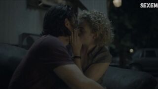 Julia Garner sexy, missionary style scene in Ozark s03e06e08 (2020)