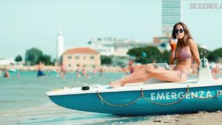 Amanda Campana in Poolside, sexy scene in Summertime s01e02 (2020)