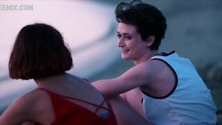 Amanda Campana, Giulia Salvarani lesbian, scene in Summertime (2020)