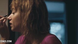 Imogen Poots が胸を点滅させる、I Know This Much Is True (2020) のシーン