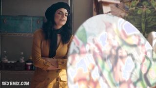 Aislinn Derbez Naked, scene in The House of Flowers (2019)