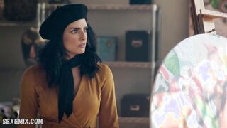 Aislinn Derbez Naked, scene in The House of Flowers (2019)