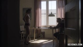 Emilia Korsak breasts, scene in Pawel (2017)