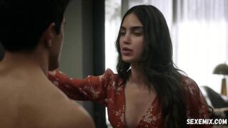 Melissa Barrera blowjob, scene in Vida (2020)