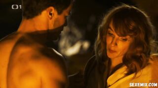 Vica Kerekes desnuda, escena en Tenkrat v Raji (2016)