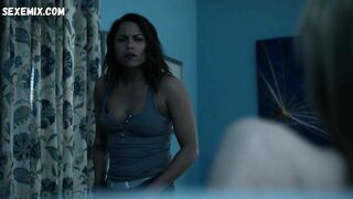 Tonya Glanz, Monica Raymund lesbian, scene in Hightown