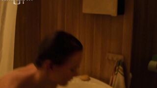 Pavlovova Maria in shower, scene in Redl s01e01 (2018)