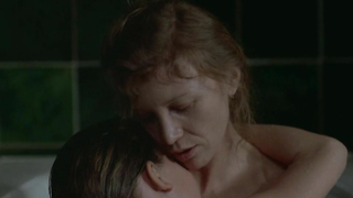 Aurore Clement nude, erotic scene from Hail Mary (1985)