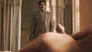 Lize Feryn nude, Sex scene from Een Echte Vermeer (2016)