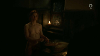 Karoline Schuch nude, erotic scene from Katharina Luther (2017)