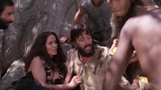 Barbara Bach, Caveman'den (1981) seksi, erotik sahne