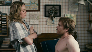 Brie Larson sexy, erotic scene from The Trouble With Bliss (2012)