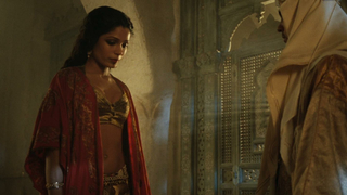 Freida Pinto sexy, Sex scene from Day of the Falcon (2011)