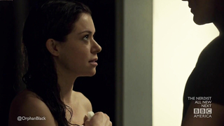 Celebridades nuas » Tatiana Maslany sexy - Orphan Black s01e05 (2013)