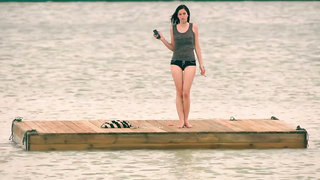 Célébrités nues » Kaya Scodelario sexy - Skins s03 (2009)