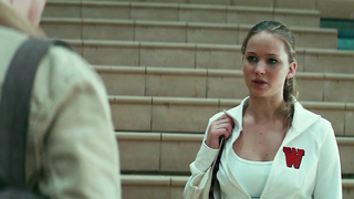 Jennifer Lawrence sexy -  sex scene from The Beaver (2011)