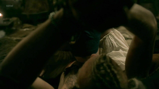 Dagny Backer Johnsen nude -  sex scene from Vikings s05e07 (2018)