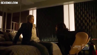 Emmanuelle Vaugier, Anna Silk Lesbian, scene in Lost Girl s02e21 (2012)