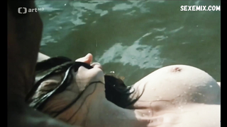 Paula Pritchett breasts, butt scene in Adrift (Touha zvana Anada) (1971)