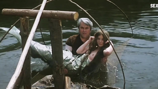 Elen Rychtrmocova, Monika Halova breasts, scene in Pan Vok odchazi (1979)