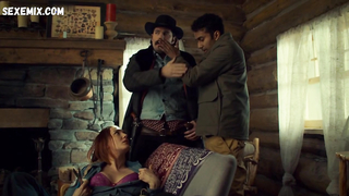 Katherine Barrell breasts, scene in Wynonna Earp s03e10 (2018)