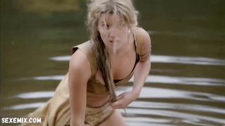 Annabelle Wallis sexy, scene in The Lost Future (2010)