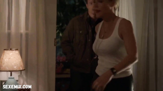 Chastity Dotson, Kathleen Robertson sexy, scena in Murder in the First s01e02 (2015)