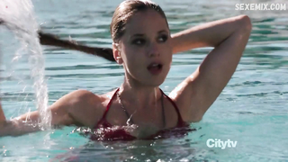 Margarita Levieva bikini rojo, escena en Revenge s01e08 (2011)